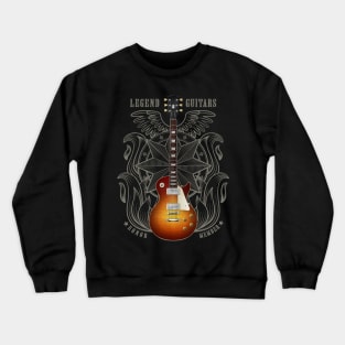 legend electric guitar honor member Crewneck Sweatshirt